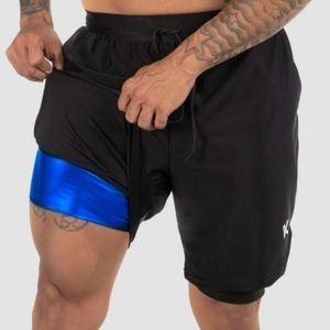 Men's Athletic Heat Trapping Sauna Shorts Size XL